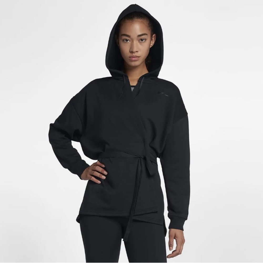 Nike Dri-Fit Wraparound Training Hoodie Medium